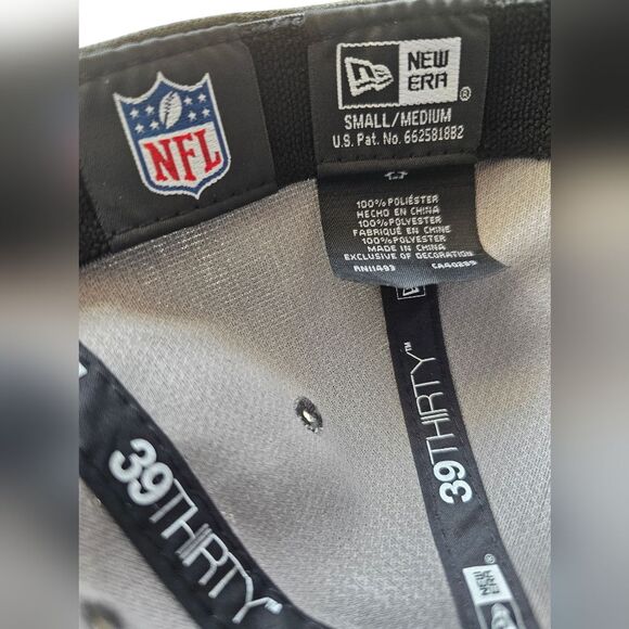 New Era 39Thirty Tampa Bay Buccaneers NFL Stretch Fit Hat Gray Sz S/M NWT - Picture 7 of 13